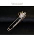 SB144 - Fashion curved needle brooch
